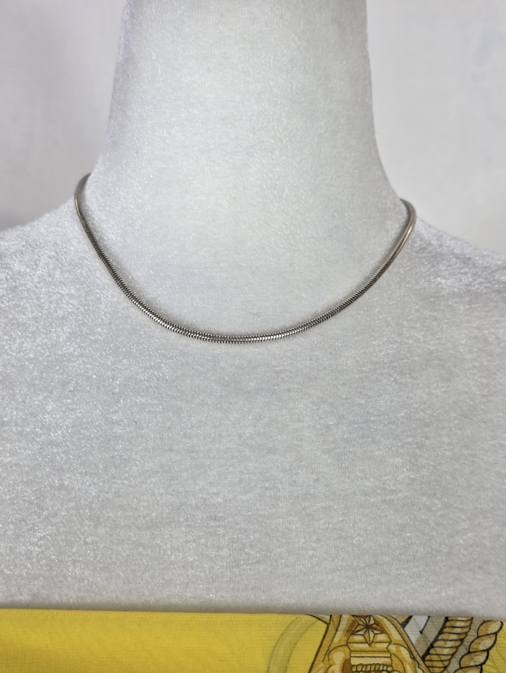 Sterling Silver Snake Chain Necklace - 925  Silver